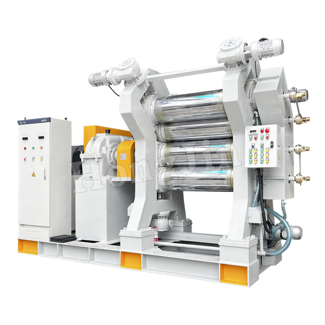 Four roll rolling machine
