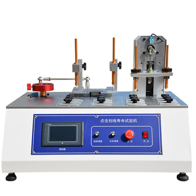 Touch screen click marking testing machine